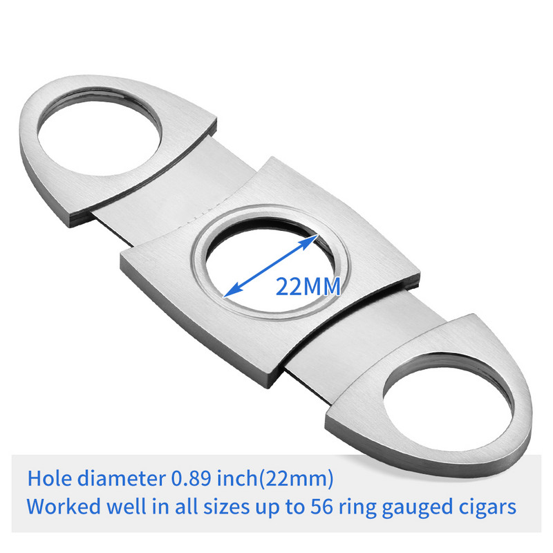 Резачка за пури GALINER Puro New Luxury Charuto Clipper Резачка за пури Гилотина с подаръчна кутия Аксесоари Ножици за пури