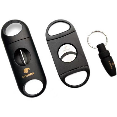 Instrumente pentru trabucuri Set 4 piese Foarfece pentru trabucuri Hole Punch Suport pentru trabucuri Accesorii pentru trabucuri