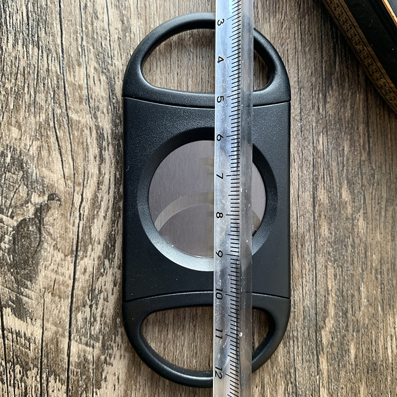 32 mm suur sigarilõikur, suured roostevabast terasest terad, sigari giljotiin, jõulusigarikäärid sigarikingituseks