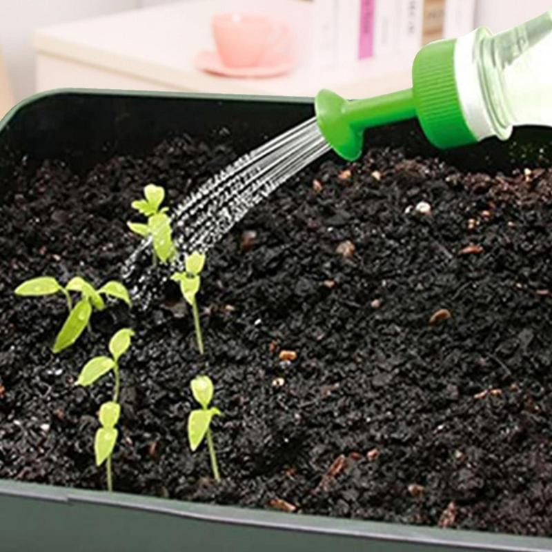 Бутилка Горна поръска 24 мм Капачка на бутилка Спринклер Накрайник за поливане Накрайник за вътрешна градина Зеленчуци Разсад Бонсай