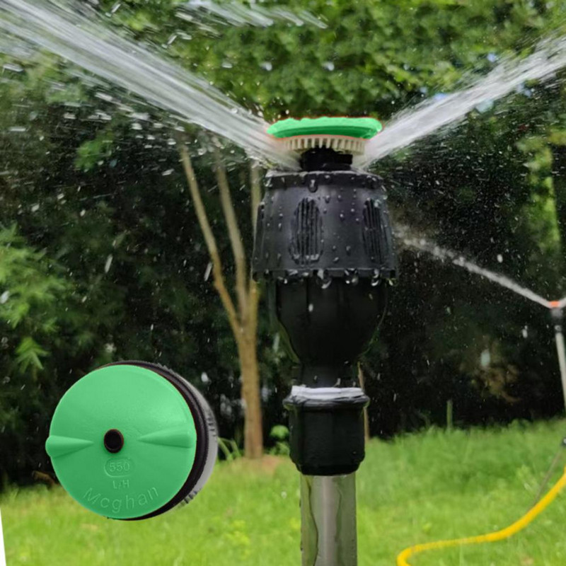 Teraszos öntöző szilárd, távoli automata öntözés mérnöki klinker 360 fokban forgó kerti öntöző kert