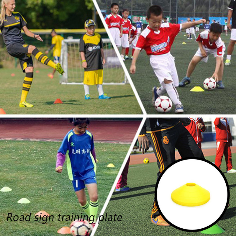 10db 20cm-es kúp jelölőtárcsák Foci Labdarúgás Edzés Sport Csészealj Sporttartozékok