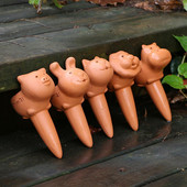 Συσκευή διαρροής νερού Creative Cute Shape Ceramics Home Flower Plants Lazy Watering Έλεγχος ταχύτητας σταγόνων Ψεκαστήρας Προμήθειες κήπου