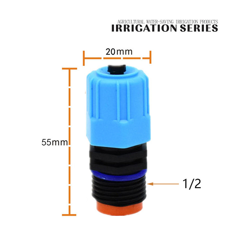1/5 db műanyag állítható permetező fúvóka kerti öntöző locsoló Mezőgazdasági öntözési locsoló porlasztó fúvóka spray