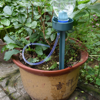 Wxrwxy Поилки за градински цветя Автоматично напояване на цветя Поилка за растения Напояване с капкова вода Шипове 1 бр.