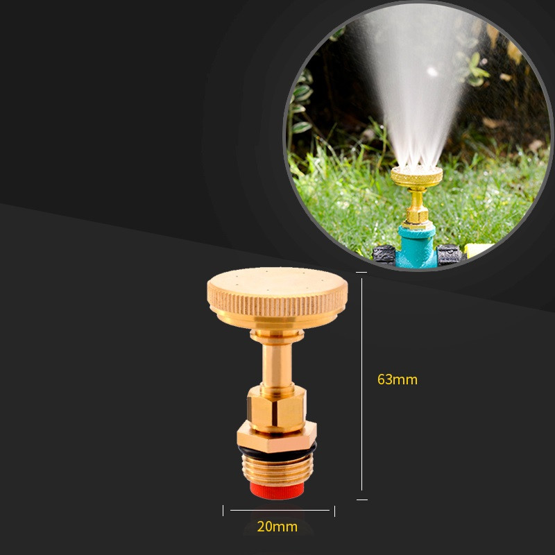 1/2" sárgaréz állítható porlasztó fúvóka poreltávolító kerti párásító fűlocsoló automata permetező porlasztó hűtő fúvóka