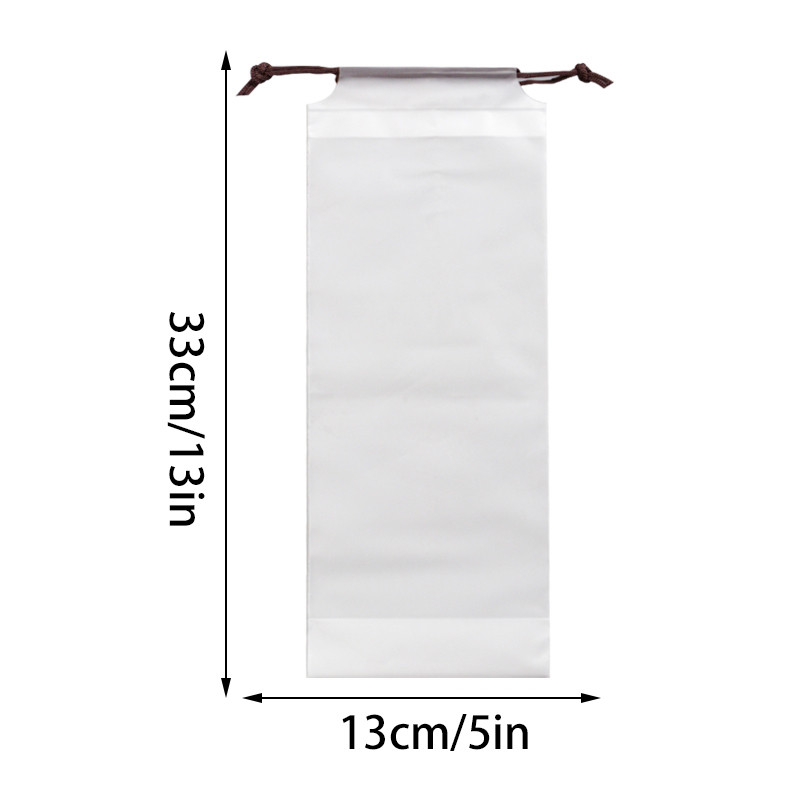 1/2/5 db Hordozható esernyőtakaró táska húzózsinórral Újrafelhasználható matt áttetsző Eva anyag esernyő cseppálló szervező