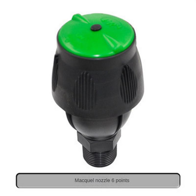 360° automaatne pöörlev sprinkleripea pikk kasutusiga Lai kasutusvalik Lihtne kasutada, lihtne paigaldada Mcgonagalli otsik