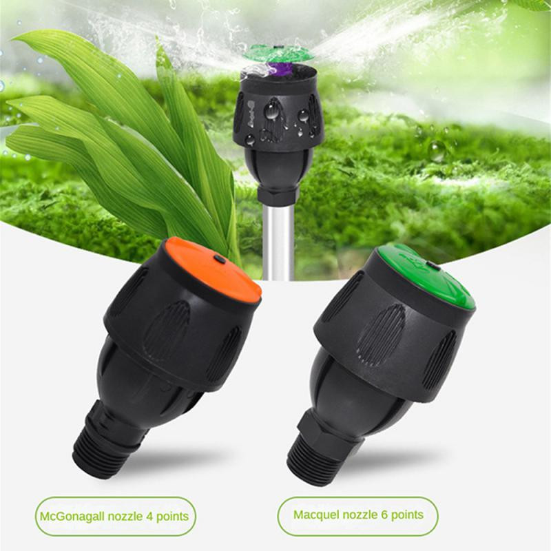 360°-os automatikus forgó locsolófej Hosszú élettartamú Széles alkalmazási tartomány Könnyen használható Könnyen felszerelhető Mcgonagall fúvóka