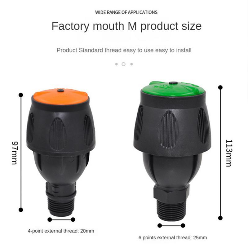 360°-os automatikus forgó locsolófej Hosszú élettartamú Széles alkalmazási tartomány Könnyen használható Könnyen felszerelhető Mcgonagall fúvóka