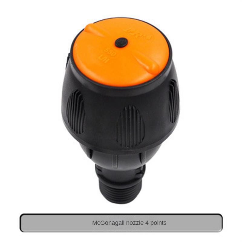 360°-os automatikus forgó locsolófej Hosszú élettartamú Széles alkalmazási tartomány Könnyen használható Könnyen felszerelhető Mcgonagall fúvóka
