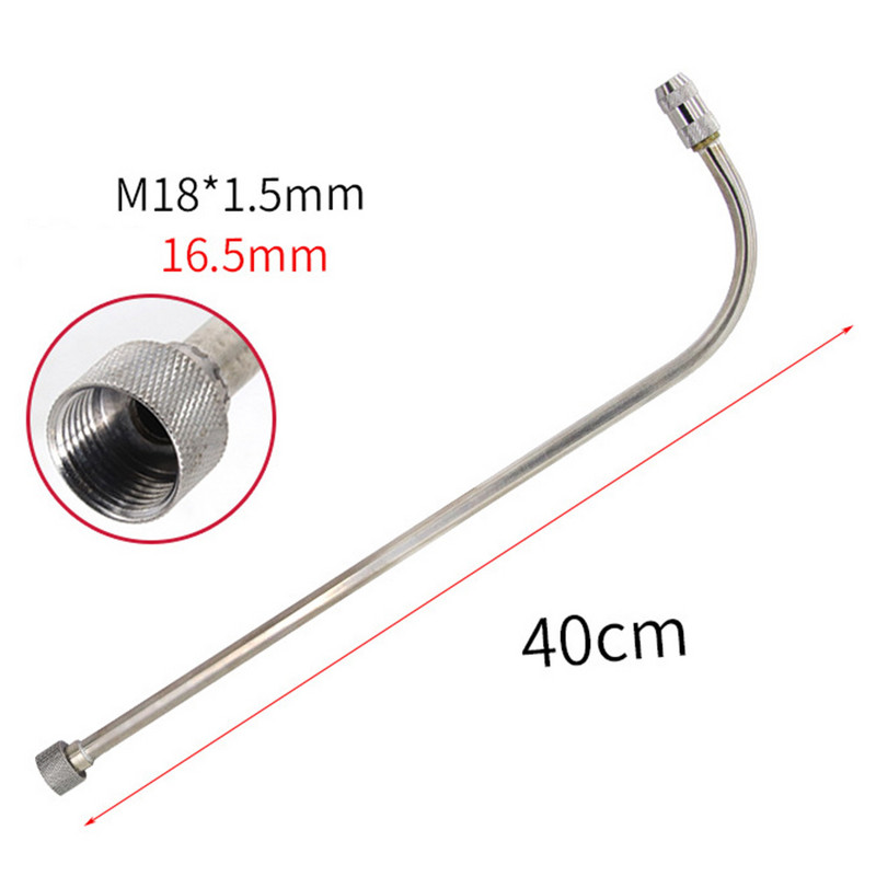 Háztartási 12 V-os autómosó törlőkendő ingyenes autómosó szórópisztoly 52 cm, állítható porlasztó fúvóka kerti szerszámok tartozékaihoz