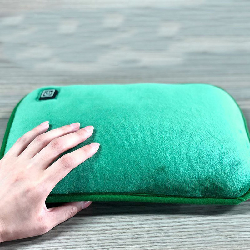 Gyors fűtésű USB plüss kézmelegítő elektromos fűtőbetét melegítő kézpárna meleg téli melegítő téli szabadtéri utazásokhoz