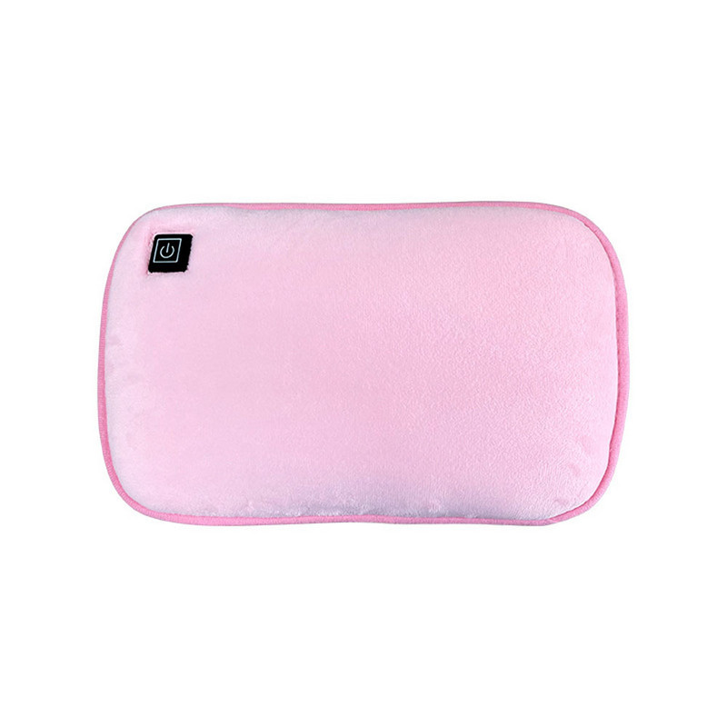 Gyors fűtésű USB plüss kézmelegítő elektromos fűtőbetét melegítő kézpárna meleg téli melegítő téli szabadtéri utazásokhoz