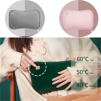 Θέρμανση χεριού φόρτισης USB Ηλεκτρικό μαξιλάρι θέρμανσης φανελένιο γραφένιο με προστασία από έκρηξη ζεστή τσάντα Χειμερινό μαξιλάρι ύπνου