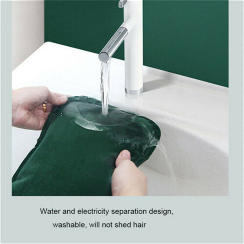 USB töltő kézmelegítő hidegálló elektromos fűtőbetét flanel grafén hő robbanásbiztos meleg táska téli hálópárna