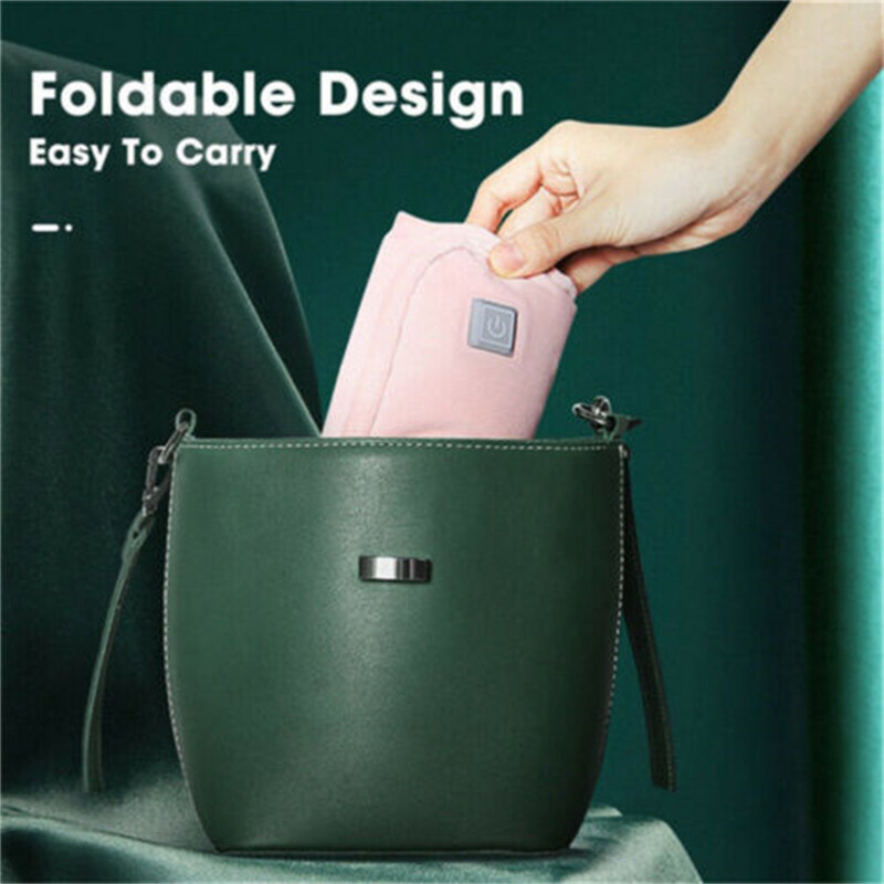 USB töltő kézmelegítő hidegálló elektromos fűtőbetét flanel grafén hő robbanásbiztos meleg táska téli hálópárna