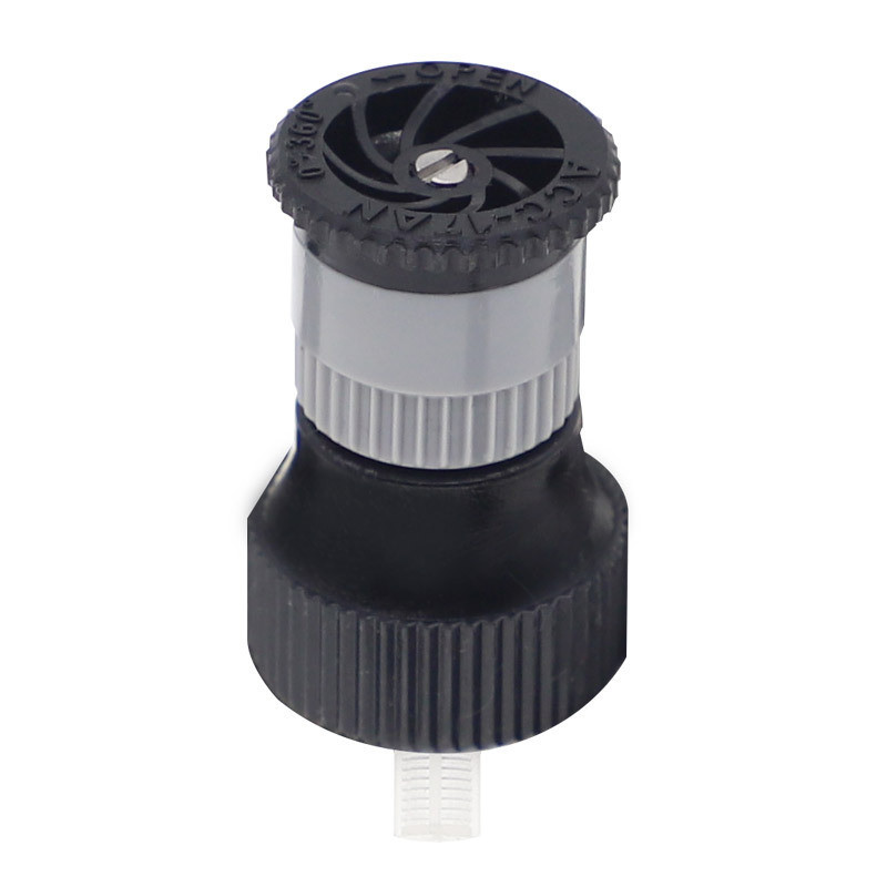 1 db felugró 4" öntöző csere szórófúvókák 0~360 fokban állítható kerti park farm fű pázsit növények öntöző eszköz