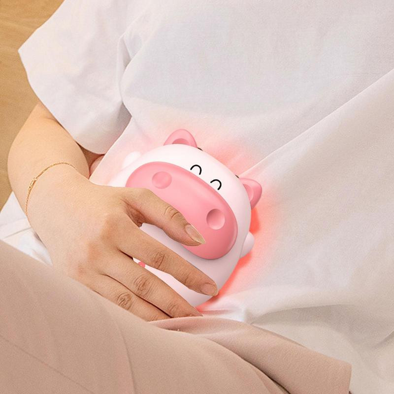 Aranyos állatok formájú kézmelegítő téli mini kézmelegítő fűtőbetét USB újratölthető zsebes rajzfilm elektromos melegítő melegítő