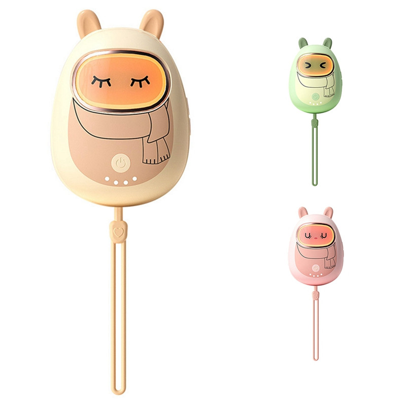 Kézmelegítő 2000Mah USB újratölthető hordozható elektromos kézmelegítő téli melegítéshez kültéri utazás túrázáshoz