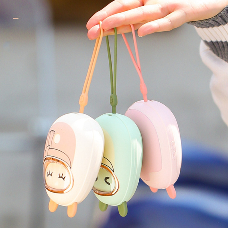 Kézmelegítő 2000Mah USB újratölthető hordozható elektromos kézmelegítő téli melegítéshez kültéri utazás túrázáshoz