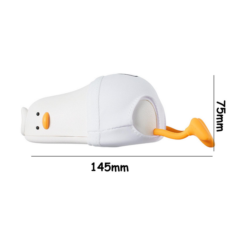 2 az 1-ben elektromos téli melegítő rajzfilm kacsa aranyos kézmelegítő gyorsan felfűthető mobiltelefon állvány tartó USB újratölthető hideg télre