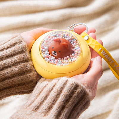 Planet Cartoon Hand Warmer Mini Hand Heating Pad Επαναφορτιζόμενη εύχρηστη θερμάστρα Χειμερινή θερμαντική εστία