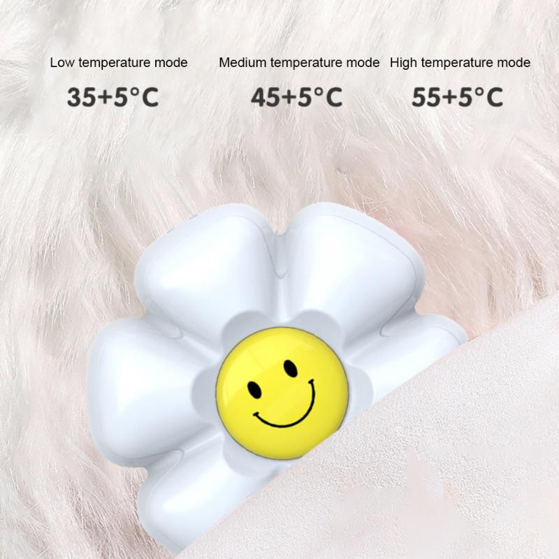 Mini napraforgó meleg kezek Rajzfilm Kéz USB töltés Őszi és téli meleg baba pár ajándék melegítő termékek kézmelegítők