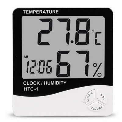 Digitaalne termomeetri hügromeetri siseilmajaam kodu jaoks mõeldud miniruumi termomeetri temperatuuri niiskusmonitor