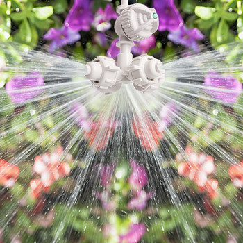 360° Дюзи за напояване на градината Комплект пръскачки за напояване с устройство против капене Ъгъл Допълнителен инструмент за напояване на оранжерии