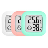 Μίνι LCD Ψηφιακό Θερμόμετρο Υγρόμετρο Εσωτερικού Δωματίου Ηλεκτρονικός Αισθητήρας Υγρασίας μετρητή θερμοκρασίας Μετεωρολογικός σταθμός για το σπίτι