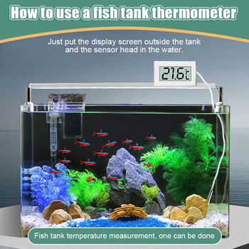Ψηφιακό Ηλεκτρονικό Θερμόμετρο Υγρόμετρο Μίνι LCD Υγρασόμετρο Ψυγείο Ψυγείο Θερμόμετρο για-50~70 Ψύκτες Ψύκτες Ενυδρείου