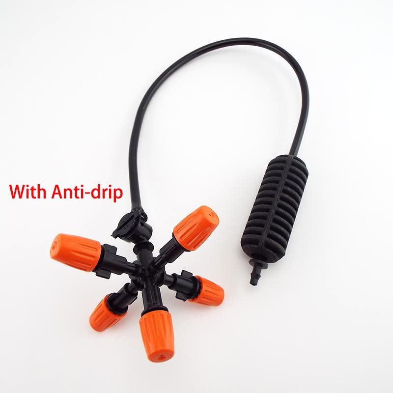 Sárgaréz permetező fúvóka függő sprinkler permetező mikropermetező vízcseppek elleni öntöző spray üvegházhatású kerti mezőgazdasághoz C1