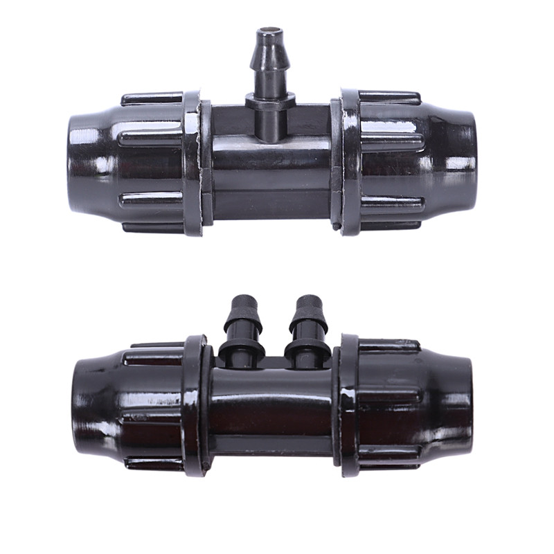 10 db/csomag tömlőcsatlakozó mini öntözőcső csepegtető öntöző kerti és öntözési csatlakozó