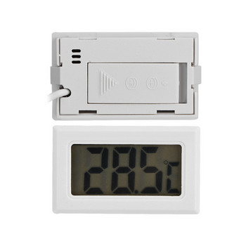 Ψηφιακό θερμόμετρο 3 τεμαχίων μίνι LCD με αδιάβροχο αισθητήρα 1 μέτρου Βολικός μετρητής θερμοκρασίας για οικιακό ψυγείο ενυδρείο δεξαμενής ψαριών