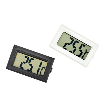 Ψηφιακό θερμόμετρο 3 τεμαχίων μίνι LCD με αδιάβροχο αισθητήρα 1 μέτρου Βολικός μετρητής θερμοκρασίας για οικιακό ψυγείο ενυδρείο δεξαμενής ψαριών