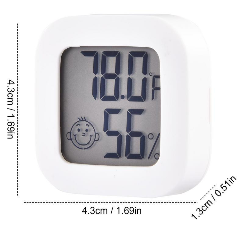 Mini beltéri hőmérő digitális LCD hőmérséklet érzékelő páratartalom mérő hőmérő szoba nedvességmérő műszer