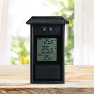 Digitális hőmérő memória funkció a Max Min szobahőmérőhöz Háztartási hőmérők Környezeti hőmérő fali helyiségekhez