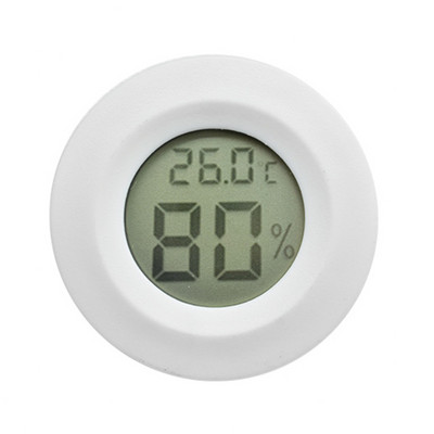 Ψηφιακό θερμόμετρο LCD 2 σε 1 υγρόμετρο Μίνι ανιχνευτής μετρητή υγρασίας θερμοκρασίας Θερμογράφος όργανο εσωτερικού χώρου