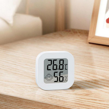 Εσωτερικό ψηφιακό ασύρματο θερμόμετρο LCD οθόνη υγρών κρυστάλλων Εσωτερικό εξωτερικό θερμόμετρο για δωμάτιο γραφείου και βρεφικό δωμάτιο