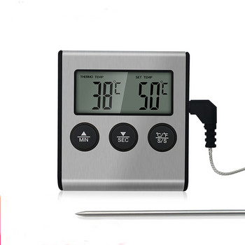 Ψηφιακό Θερμόμετρο Κουζίνας Απομακρυσμένο Ψηφιακό Θερμόμετρο Κουζίνας Μαγείρεμα φαγητού κρέας με αισθητήρα για μπάρμπεκιου Εργαλεία φούρνου σχάρας καπνιστών