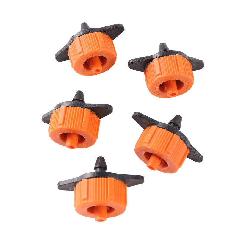 4L/H 8L/H Emitter 4mm Barb Pressure Compensing Dripper Mezőgazdasági eszközök Üvegházi öntöző csepegtető 30 db