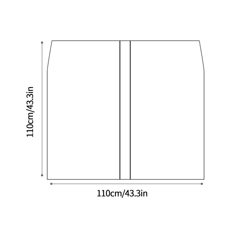 Átlátszó ruházat porálló huzat ruha ruházat ruházat huzat függő rendszerező vízálló kabát kabát porálló védő