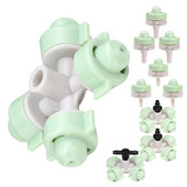 9-15L/H Kerti porlasztó öntözőszórók Permetező hűtőfúvókák 31-57L/H Cross Fine Spray mikroporlasztó üvegházhoz