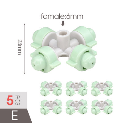9-15L/H Kerti porlasztó öntözőszórók Permetező hűtőfúvókák 31-57L/H Cross Fine Spray mikroporlasztó üvegházhoz