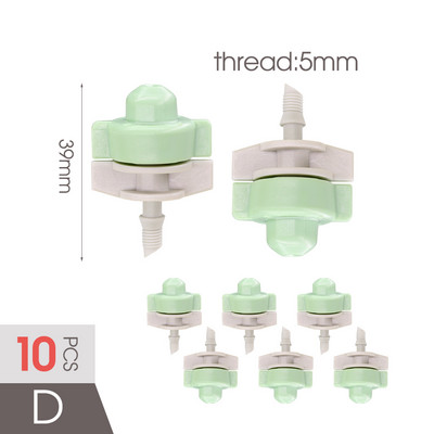 9-15L/H Kerti porlasztó öntözőszórók Permetező hűtőfúvókák 31-57L/H Cross Fine Spray mikroporlasztó üvegházhoz