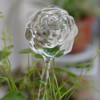 Гъба Самоабсорбираща се лейка Стъклена тръба Прозрачно стъкло Устройство за мързеливо поливане Стъклена лейка Стъклени тръбички