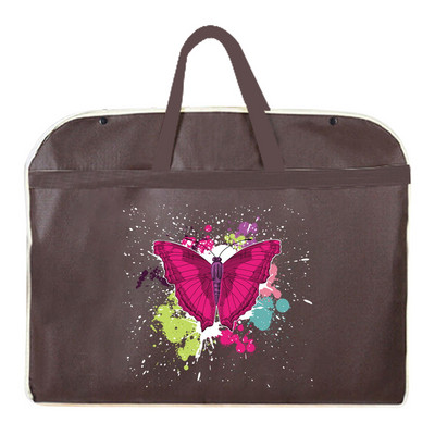 Porálló ruházati huzatok Esküvői ruha Porvédő öltöny Kabát Tárolótáska Pillangónyomat Ruhatáskák Akasztó Ruhaszervező