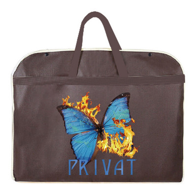 Porálló ruházati huzatok Esküvői ruha Porvédő öltöny Kabát Tárolótáska Pillangónyomat Ruhatáskák Akasztó Ruhaszervező