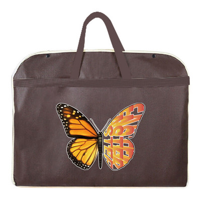 Porálló ruházati huzatok Esküvői ruha Porvédő öltöny Kabát Tárolótáska Pillangónyomat Ruhatáskák Akasztó Ruhaszervező